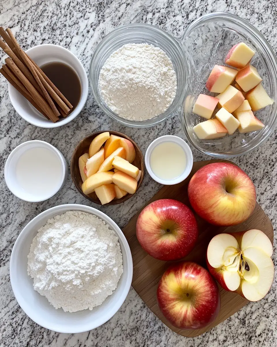 Warm Up Your Oven with an Irresistible Apple Cinnamon Sheet Cake 5 Ingredients for Warm Up Your Oven with an Irresistible Apple Cinnamon Sheet Cake