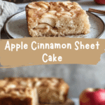 Warm Up Your Oven with an Irresistible Apple Cinnamon Sheet Cake