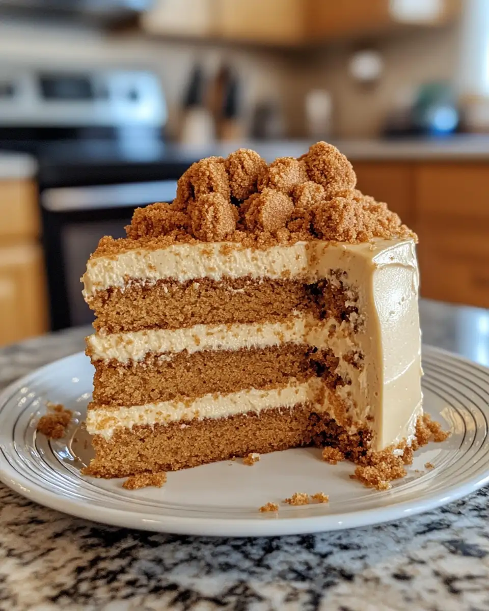 Indulge in Decadence: The Ultimate Biscoff Cookie Butter Cake Experience 7 Final dish - Indulge in Decadence: The Ultimate Biscoff Cookie Butter Cake Experience