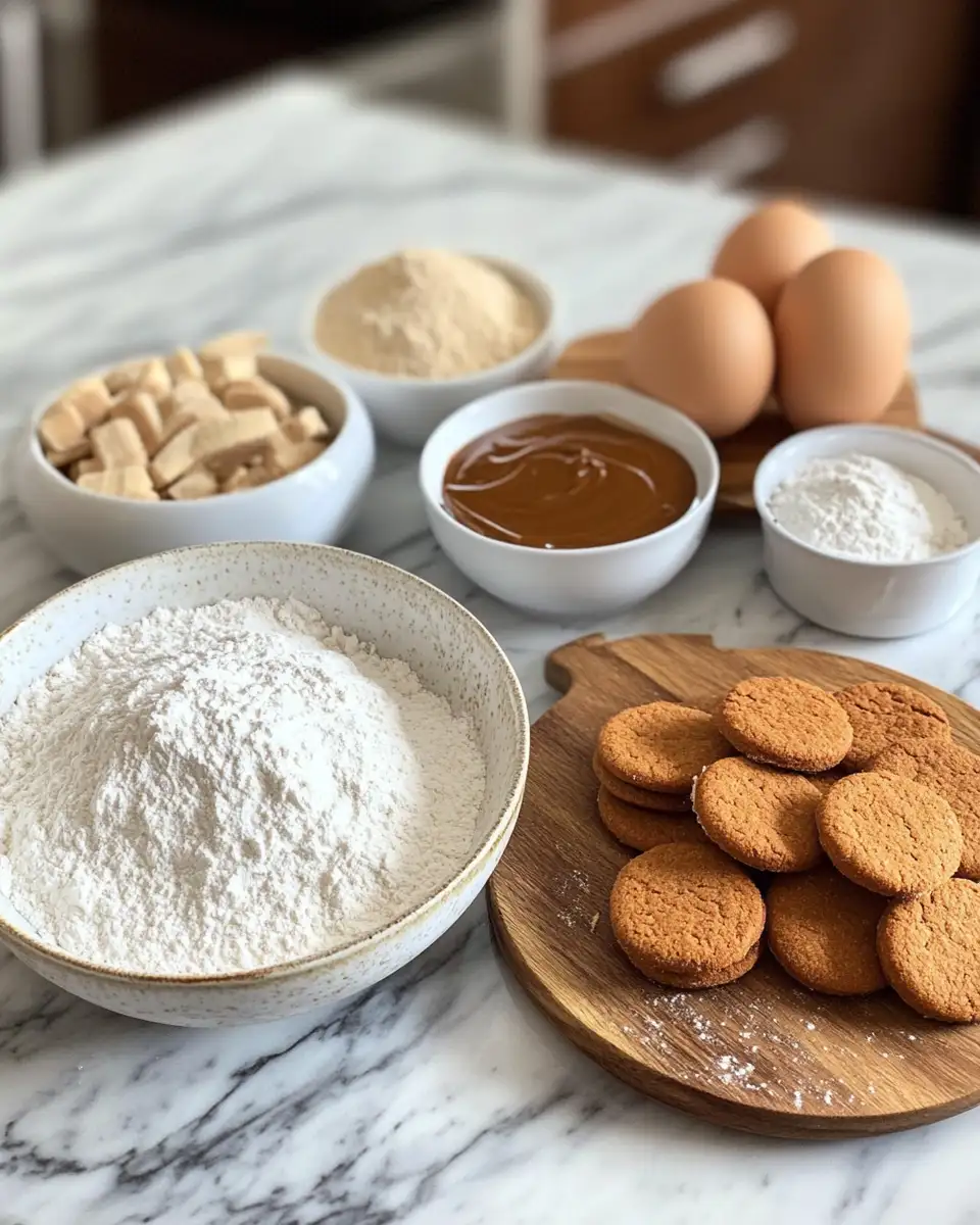 Indulge in Decadence: The Ultimate Biscoff Cookie Butter Cake Experience 5 Ingredients for Indulge in Decadence: The Ultimate Biscoff Cookie Butter Cake Experience