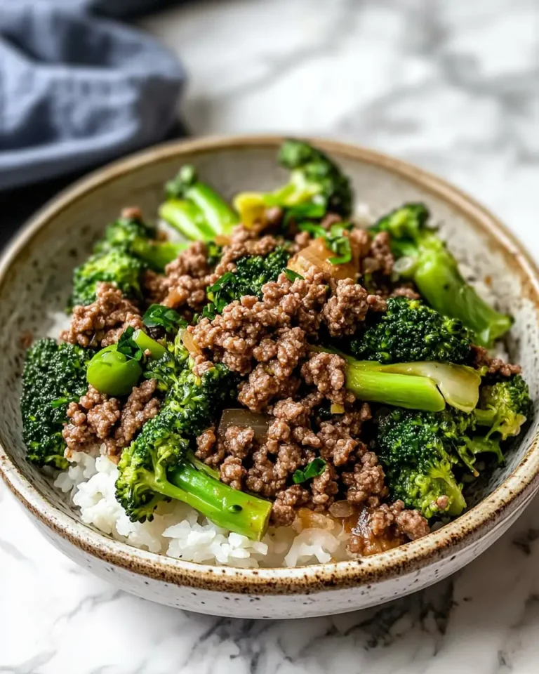 Savory Simplicity: Ground Beef and Broccoli Delight - Featured Image