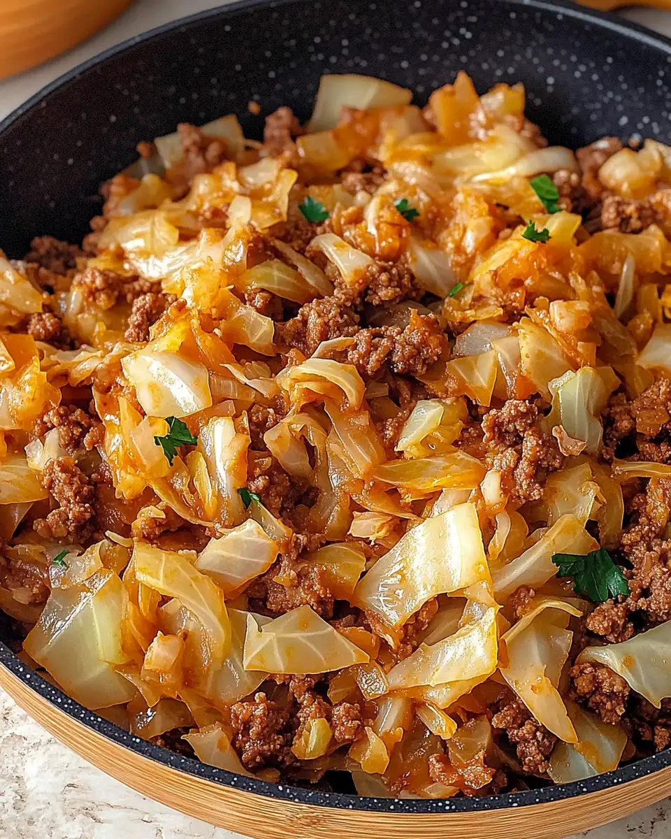 Sizzling Flavor Fusion: Ground Beef and Cabbage Recipes to Savor - Featured Image