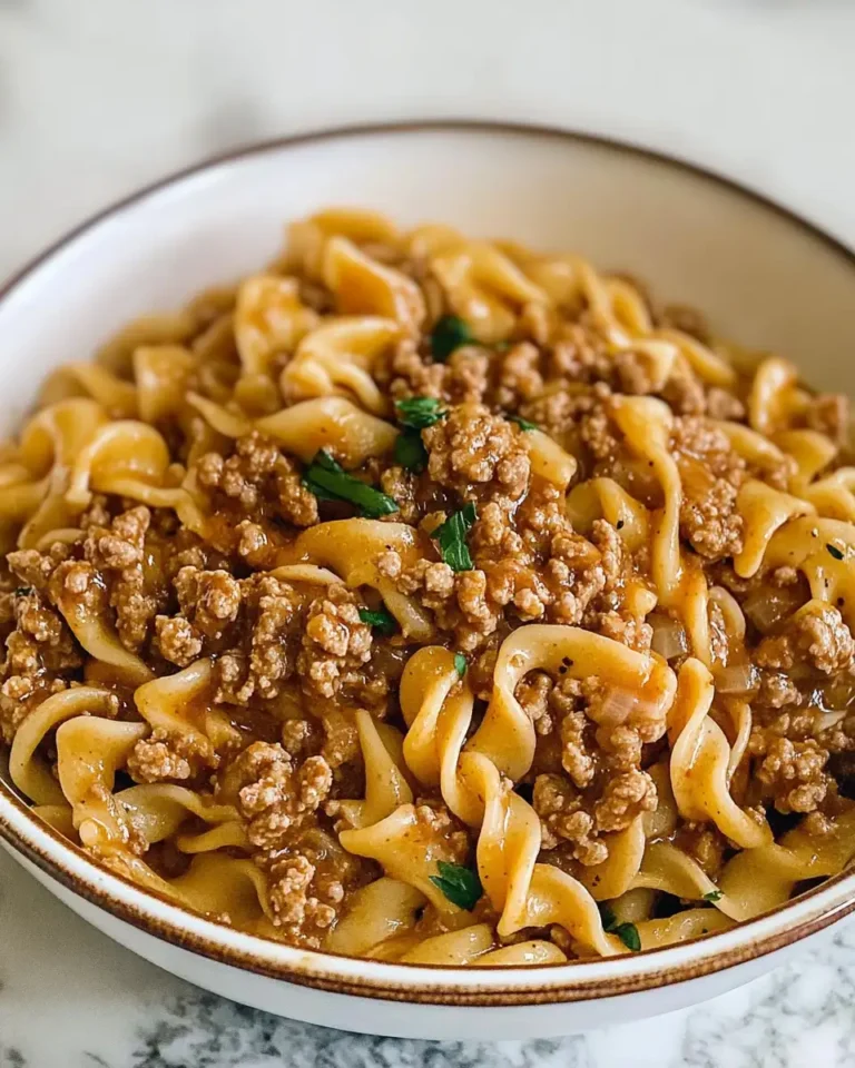 The Ultimate Comfort Meal Ground Beef and Noodles Made Easy - Featured Image