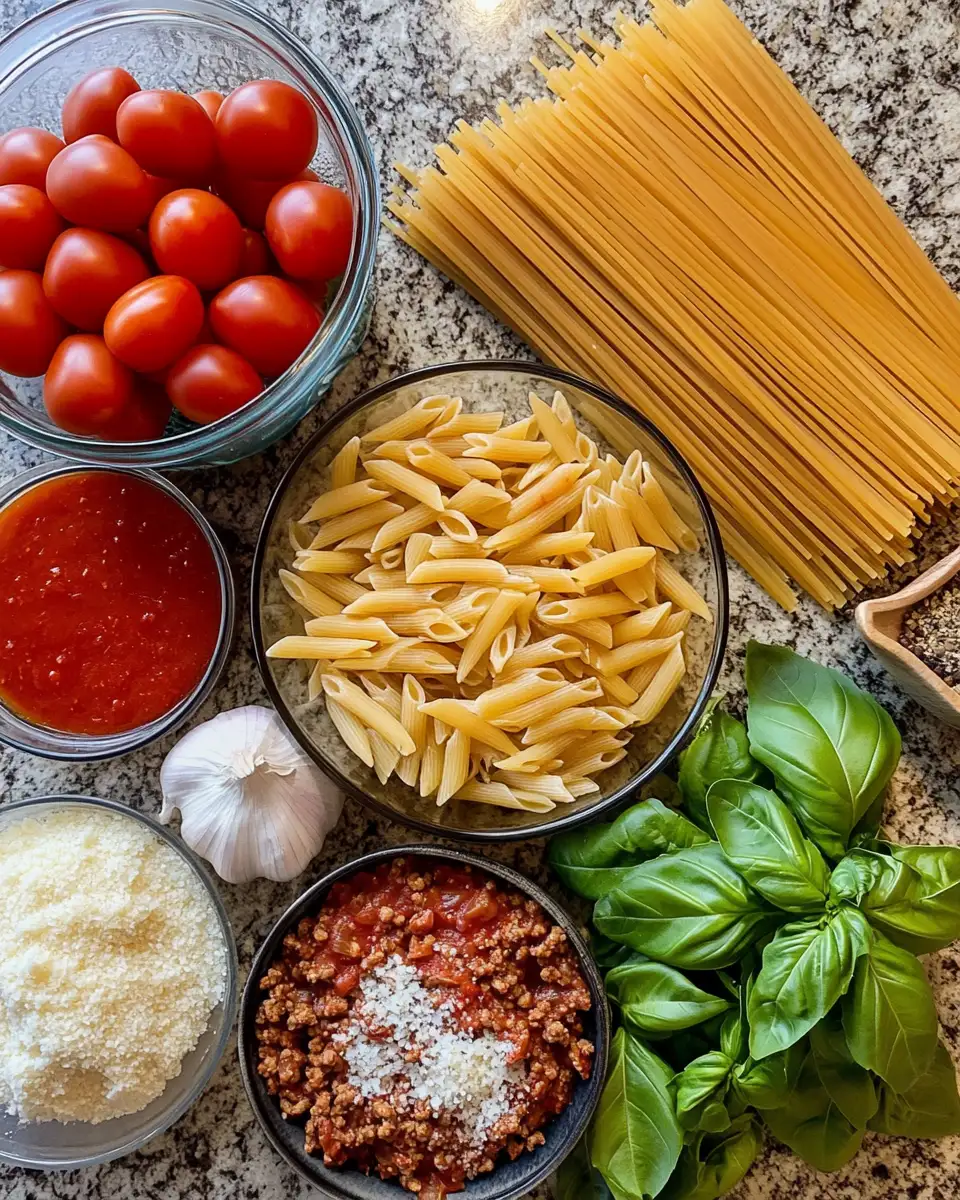 Ground Beef and Pasta Perfection: 10 Irresistible Recipes to Savor 5 Ingredients for Ground Beef and Pasta Perfection: 10 Irresistible Recipes to Savor