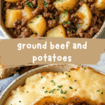 Savory Comfort: Ground Beef and Potatoes Perfected