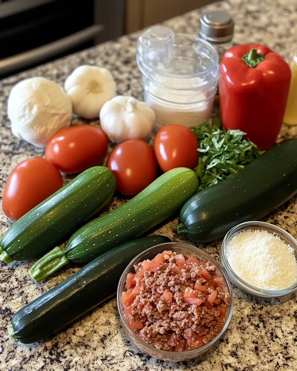 Ingredients for Savor the Flavor: Easy Ground Beef and Zucchini Recipes for Every Meal