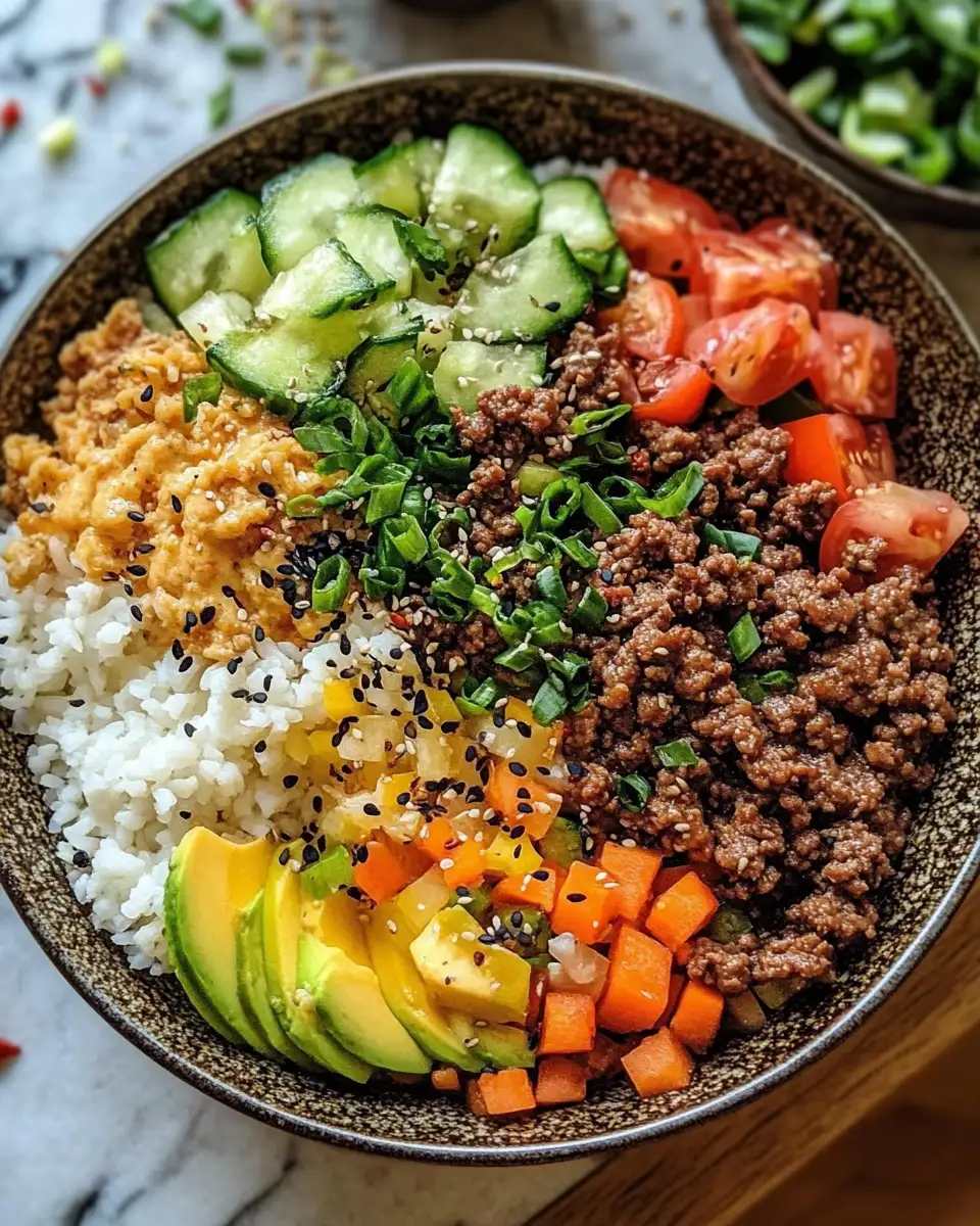 Final dish - 30 Irresistible Ground Beef Bowl Recipes to Satisfy Every Craving