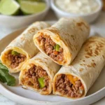 Mouthwatering Ground Beef Burritos You Need to Try Tonight - Featured Image