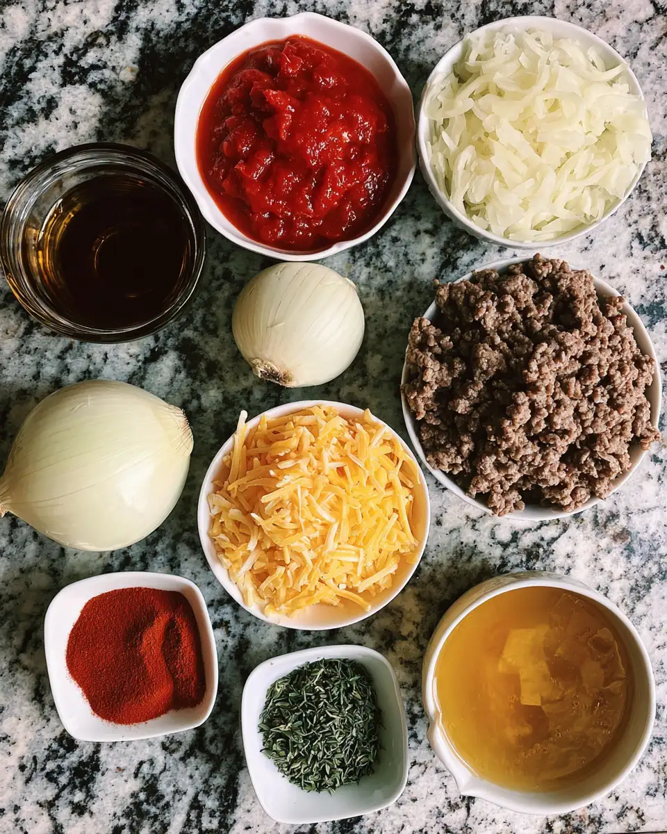 Ingredients for Ground Beef Easy Recipes for Quick and Delicious Meals