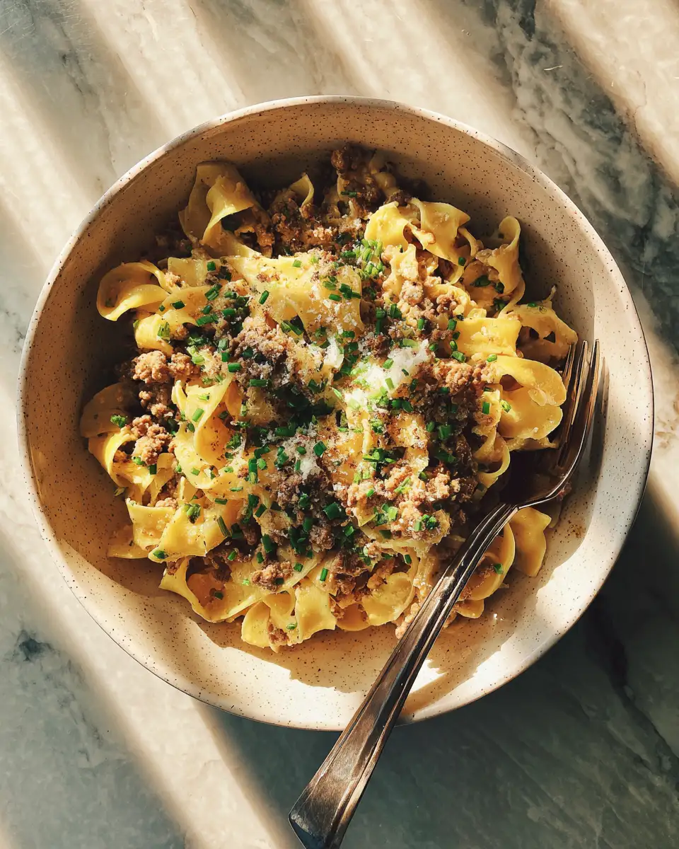 Hearty Ground Beef Egg Noodles Recipes to Savor Tonight 7 Final dish - Hearty Ground Beef Egg Noodles Recipes to Savor Tonight