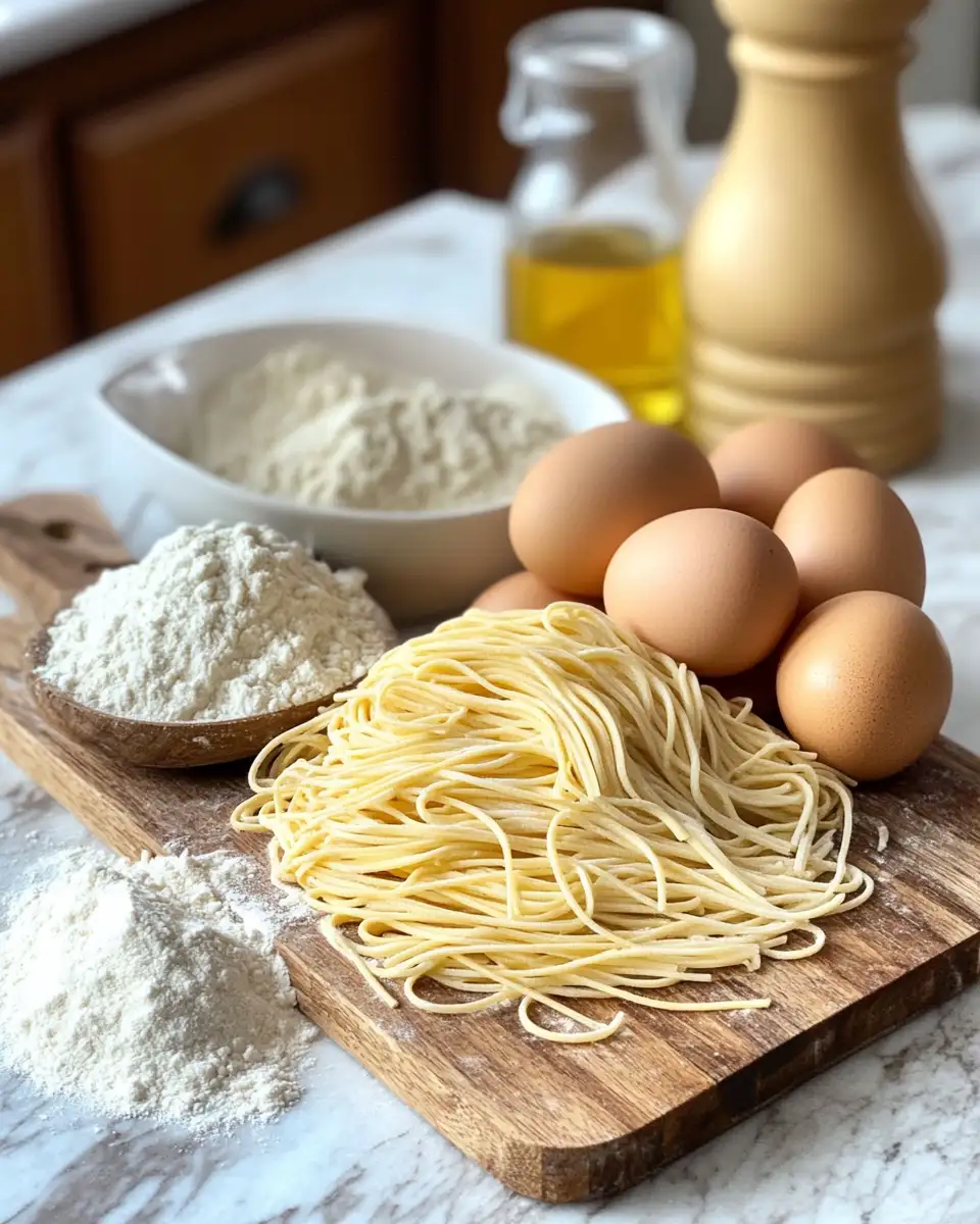 Ingredients for 5-Ingredient Pasta Recipe Easy Enough for Weeknight Dinners