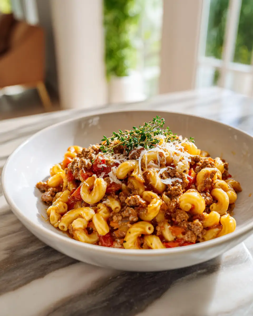 Hearty Hamburger Pasta Recipe That Will Become Your New Favorite Meal - Featured Image