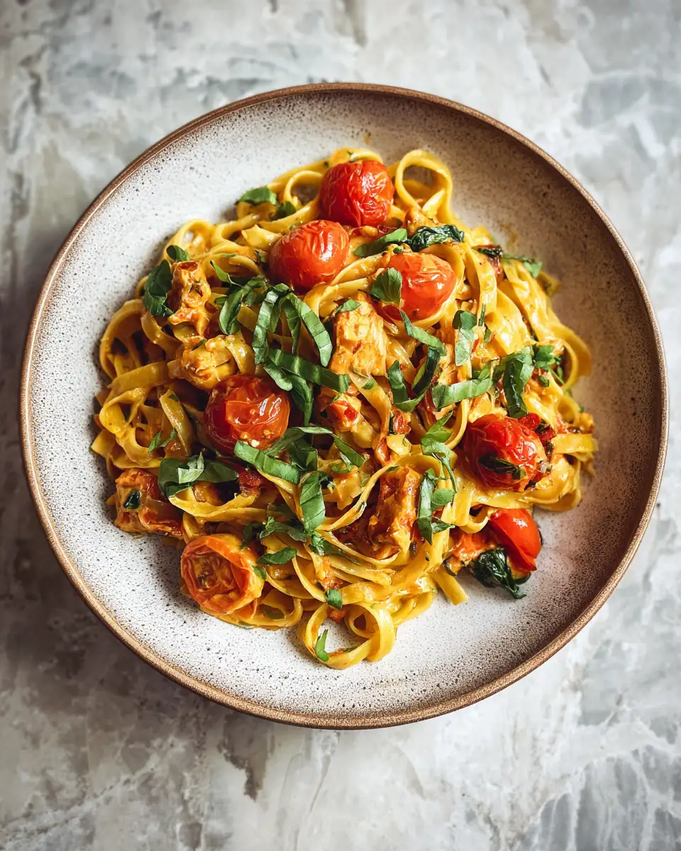 Final dish - Power Up Your Dinner with This High Protein Pasta Recipe