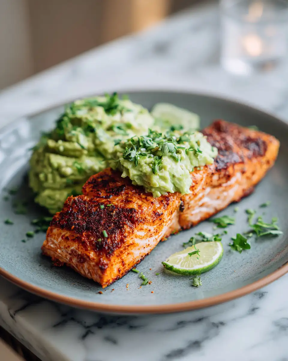 Baked Cajun Salmon with Avocado A Flavorful Twist on a Healthy Classic - Featured Image