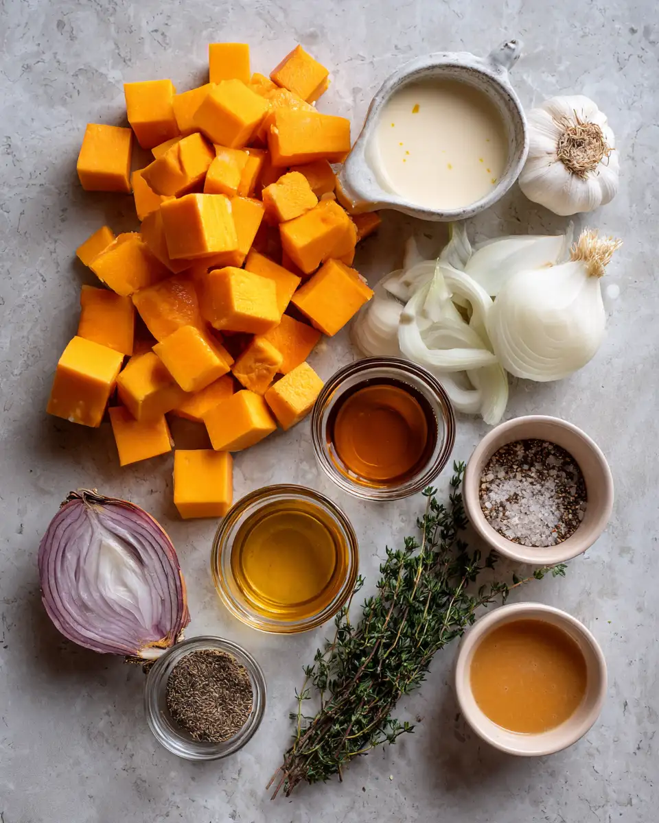 Ingredients for 10 Irresistible Butternut Squash Recipes to Warm Your Fall Menu