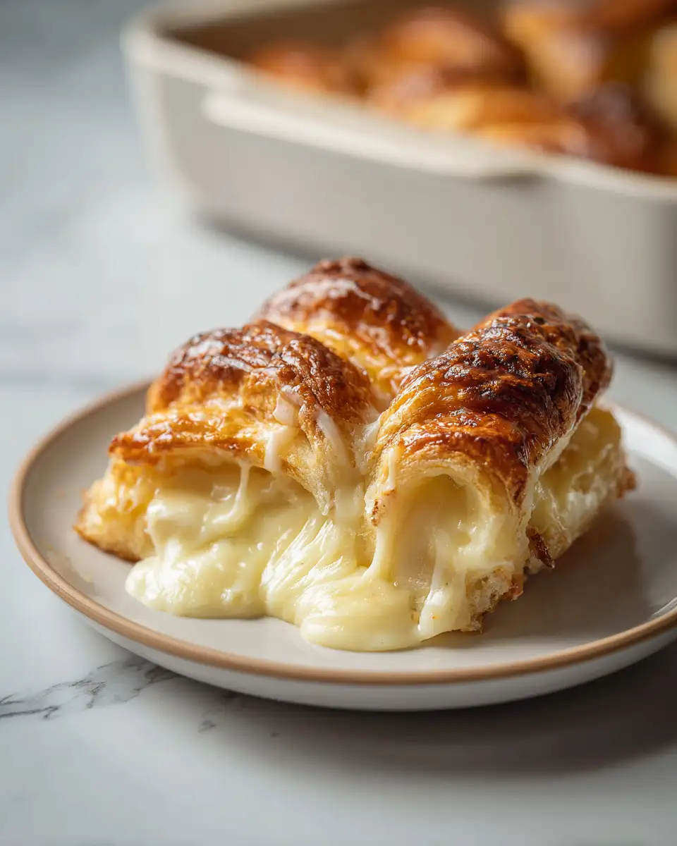 Irresistible Cheesecake Crescent Rolls Casserole Recipe You Need to Try - Featured Image