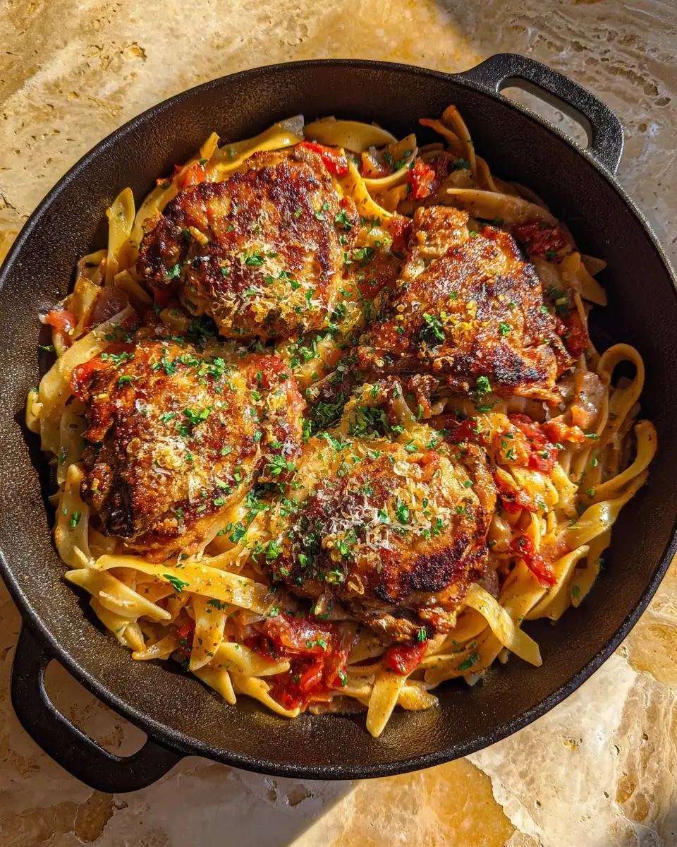 Easy One Pot Chicken Thighs Pasta Recipe for Busy Weeknights - Featured Image