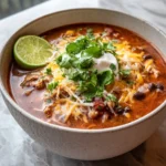 Hearty Chicken Tortilla Soup Made Easy in Your Crock Pot - Featured Image