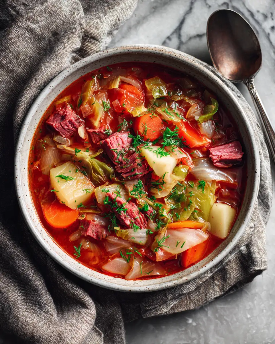 Hearty Corned Beef and Cabbage Stew Recipe to Warm Your Soul - Featured Image