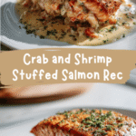 Irresistible Crab and Shrimp Stuffed Salmon Recipe for Seafood Lovers