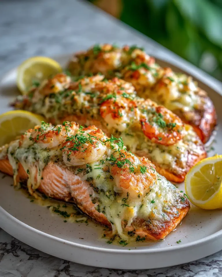 Delicious Crab and Shrimp Stuffed Salmon Recipe That Will Impress Your Guests - Featured Image