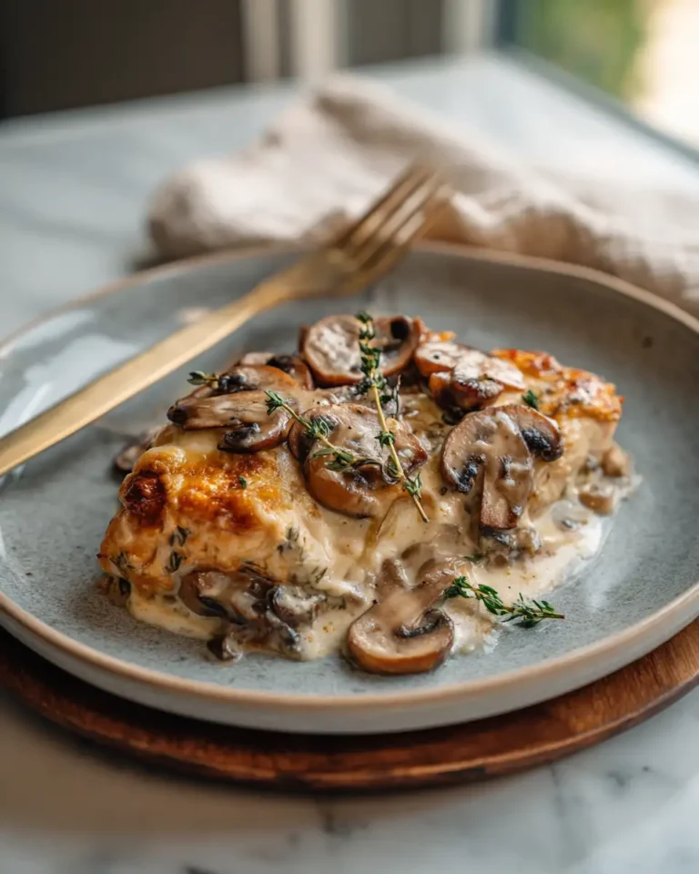 Irresistibly Creamy Chicken and Mushroom Bake You Need to Try - Featured Image