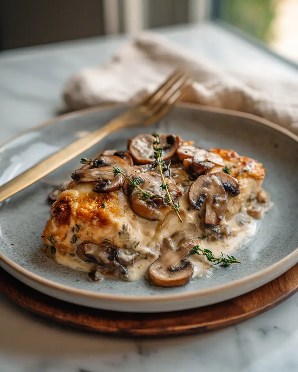 Irresistibly Creamy Chicken and Mushroom Bake You Need to Try - Featured Image