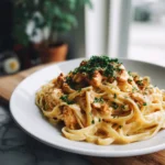 Creamy Cowboy Butter Chicken Linguine Recipe That Will Wow Your Taste Buds - Featured Image