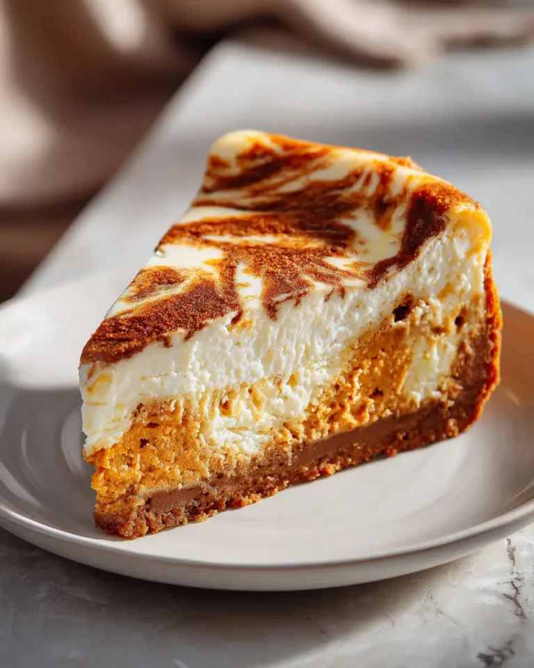Decadent Pumpkin Swirl Gingersnap Cheesecake That Will Steal the Show - Featured Image