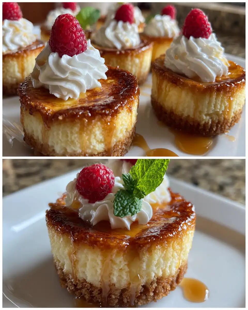 Irresistible Vanilla Bean Crème Brûlée Cheesecake Cupcakes Recipe You Have to Try - Featured Image