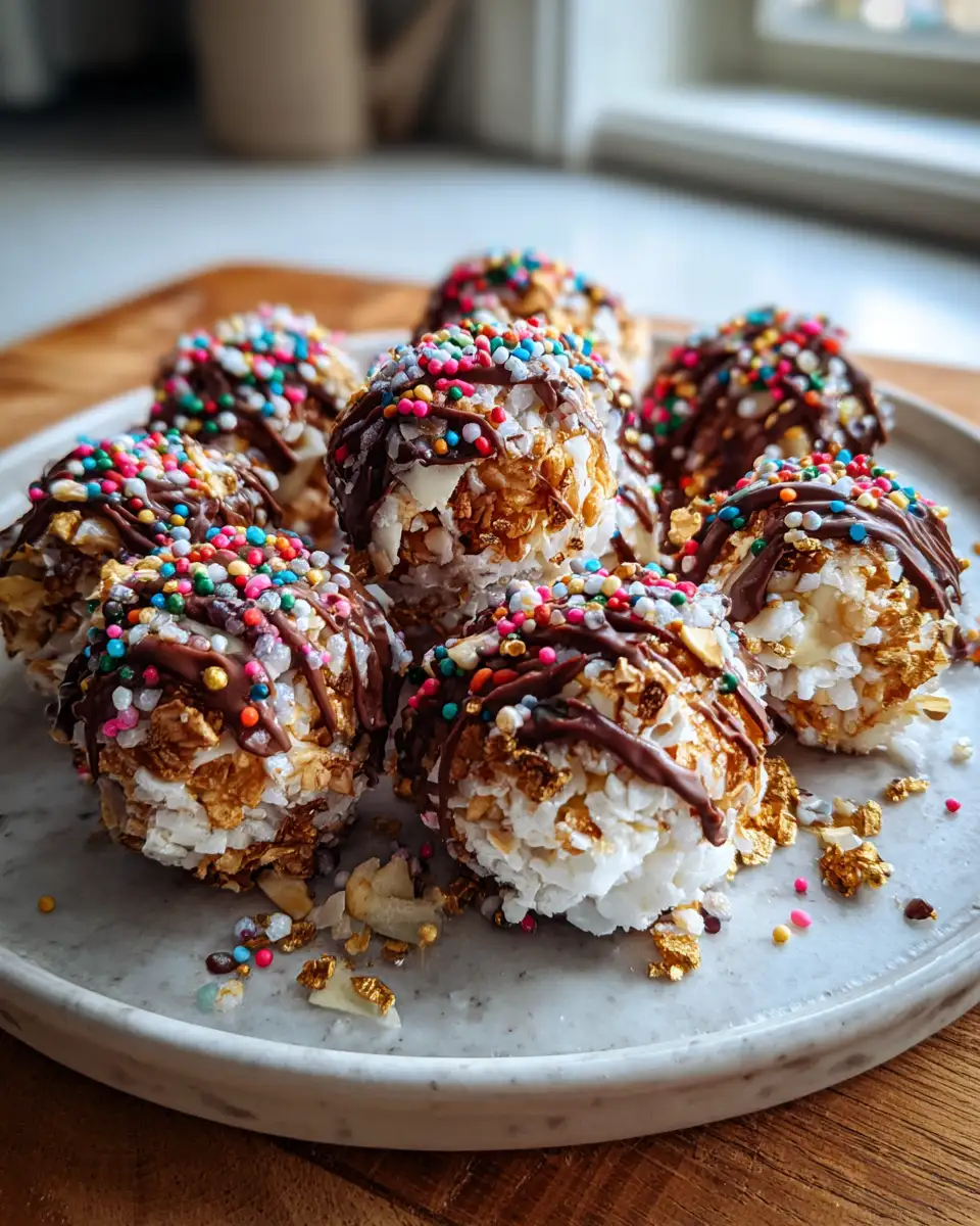 Final dish - Festive Christmas Chocolate Rice Krispie Balls That Delight Every Holiday Bite