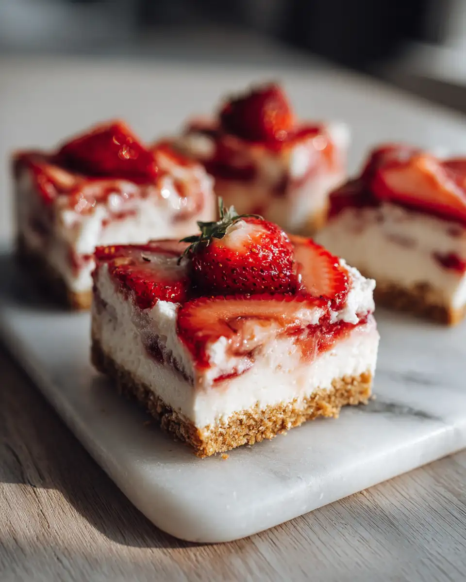 Irresistible Golden Oreo Strawberry Cheesecake Bars You Need to Try - Featured Image