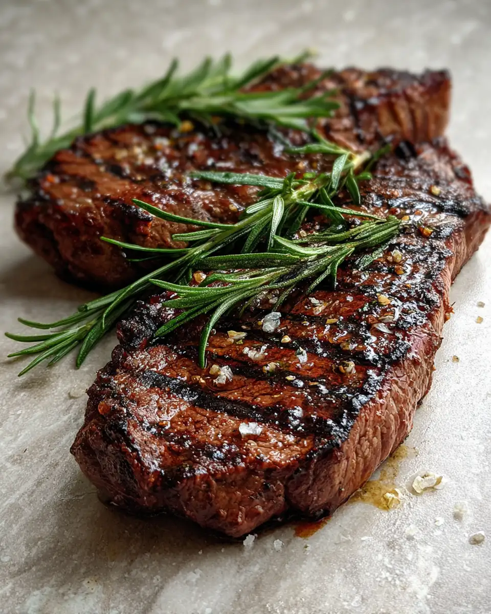 Final dish - The Ultimate Grilled Steak Marinade to Elevate Your BBQ Game