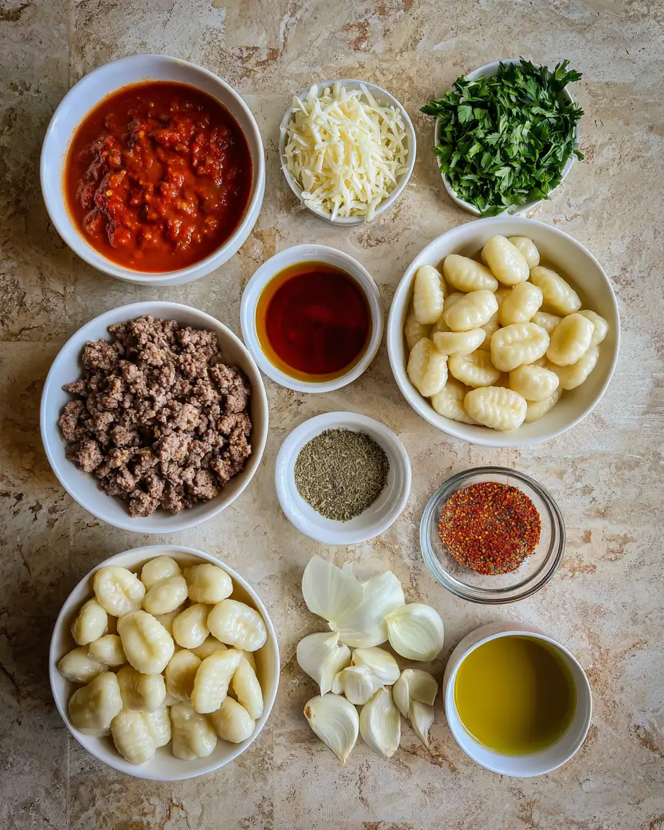 Ingredients for Irresistible Ground Beef Gnocchi Recipe You Need to Try