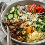 Flavor-Packed Ground Beef Greek Bowl Recipe You Need to Try - Featured Image