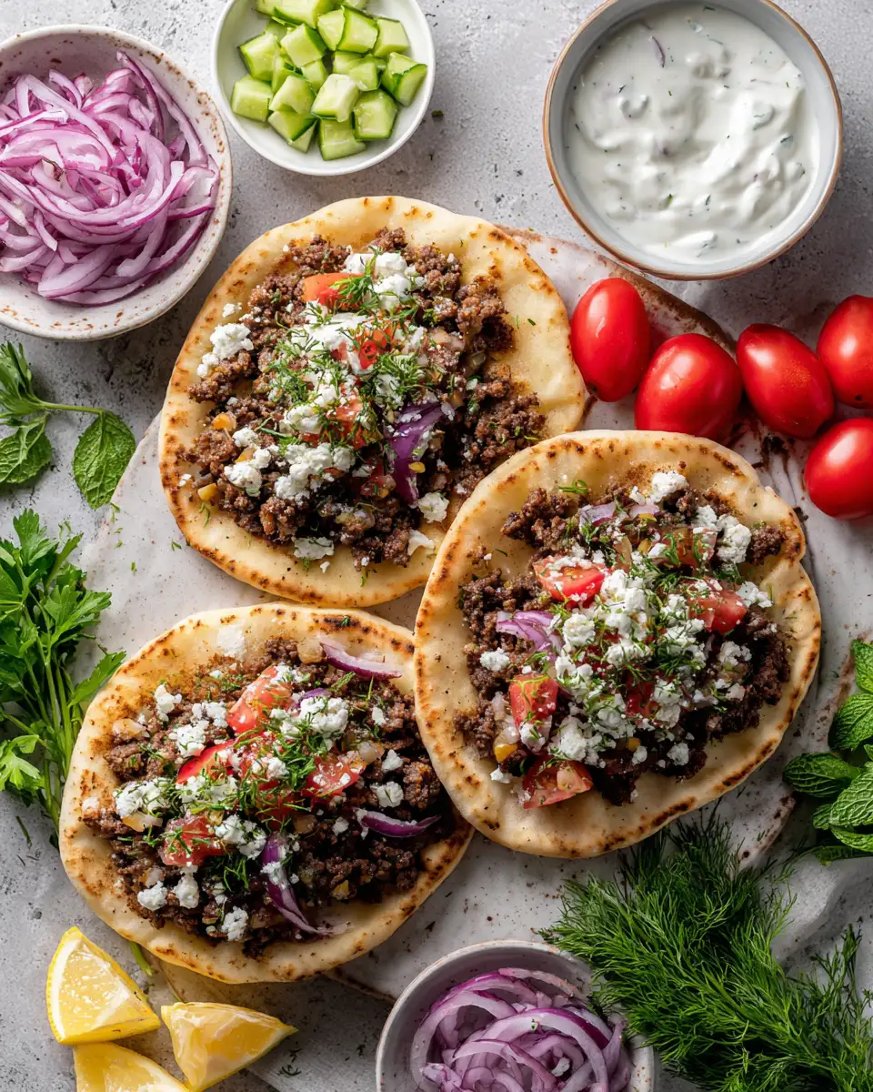 Ingredients for Irresistible Ground Beef Gyros Recipe You Need to Try Today