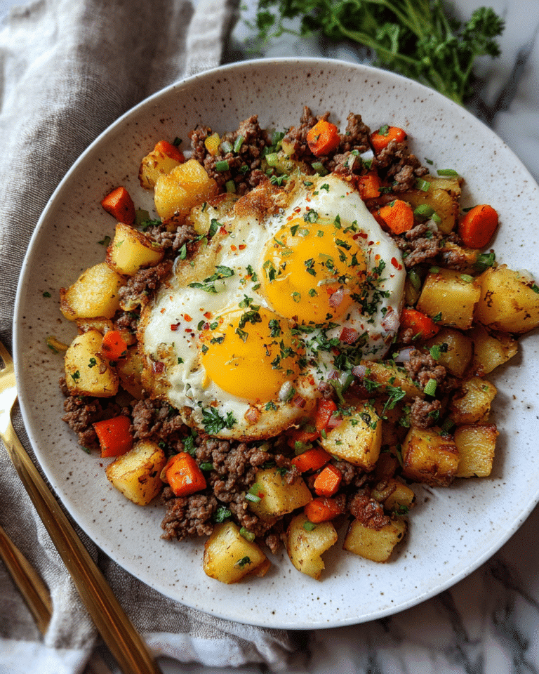 Ultimate Comfort Food Ground Beef Hash Recipe You Need to Try - Featured Image