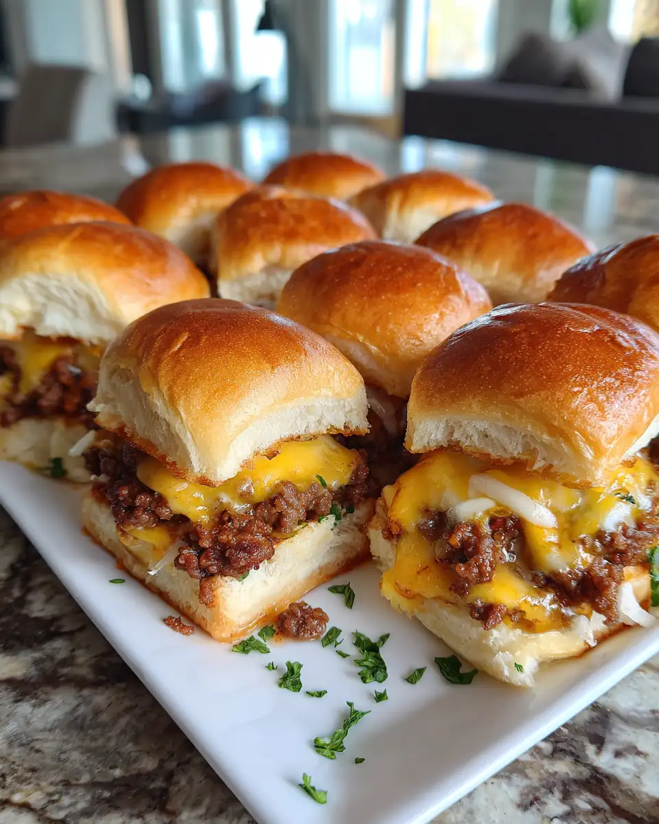 Mouthwatering Ground Beef Hawaiian Roll Sliders You Need to Try - Featured Image