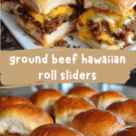 Mouthwatering Ground Beef Hawaiian Roll Sliders You Need to Try