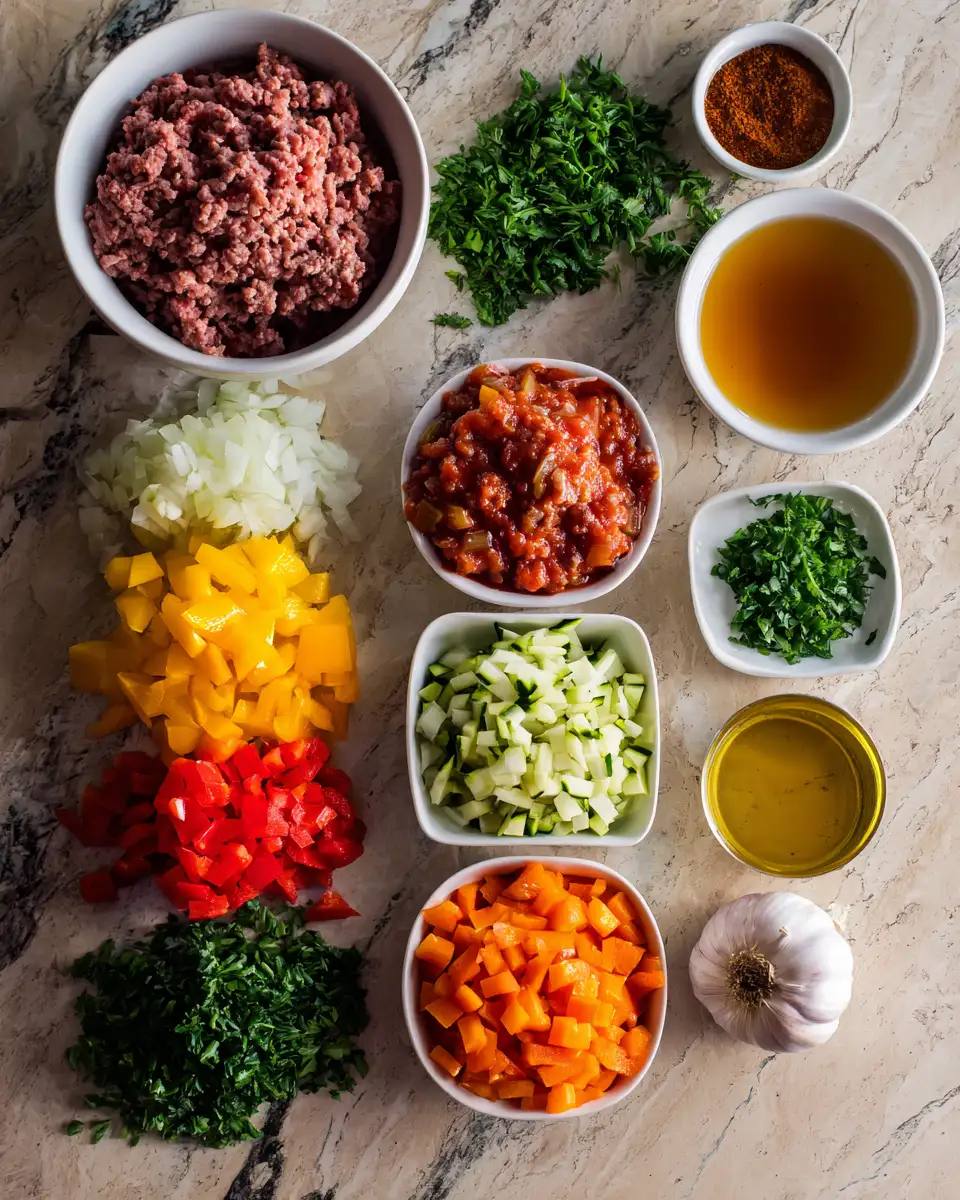 Ingredients for Delicious Ground Beef Healthy Meals That Fuel Your Day