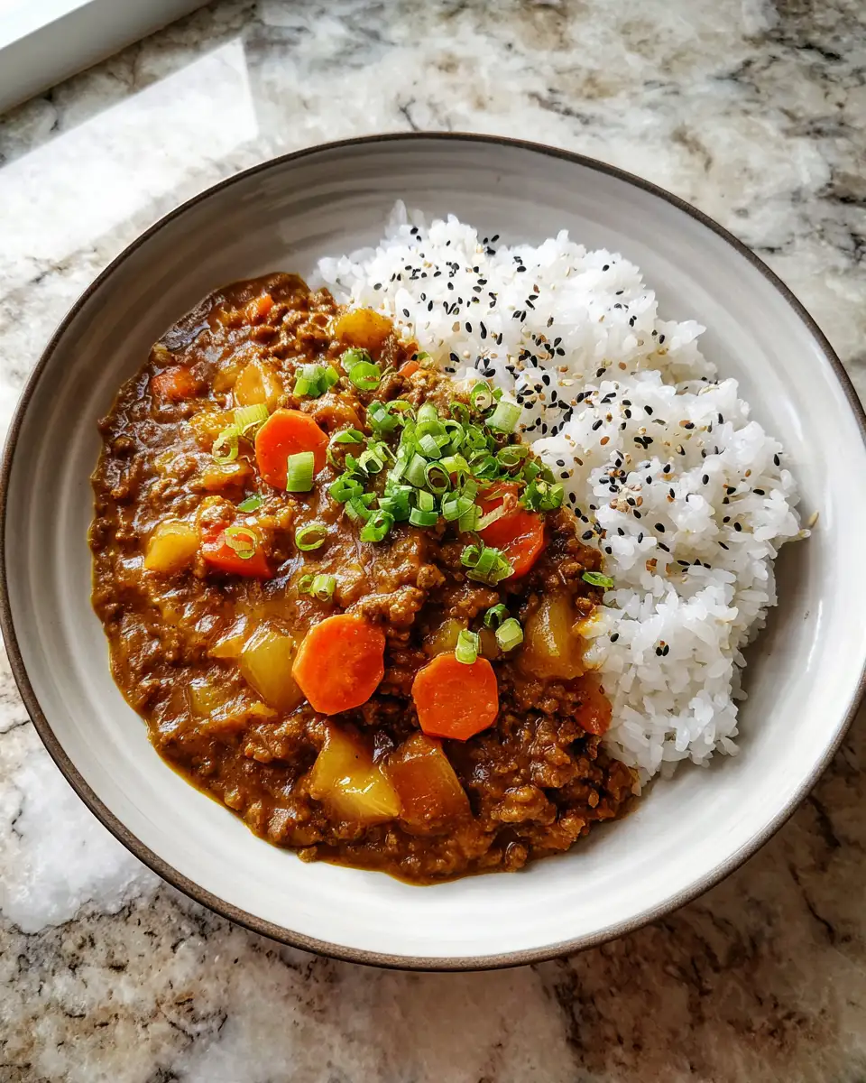 Final dish - Savory Ground Beef Japanese Curry Recipe That Will Warm Your Soul