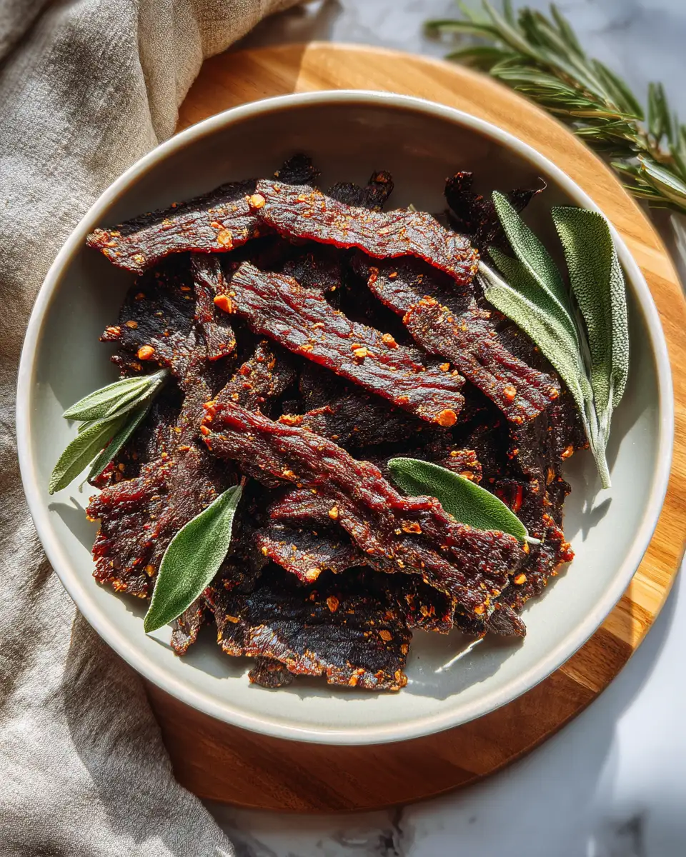 Final dish - Ultimate Ground Beef Jerky Recipes for Your Dehydrator to Satisfy Every Craving