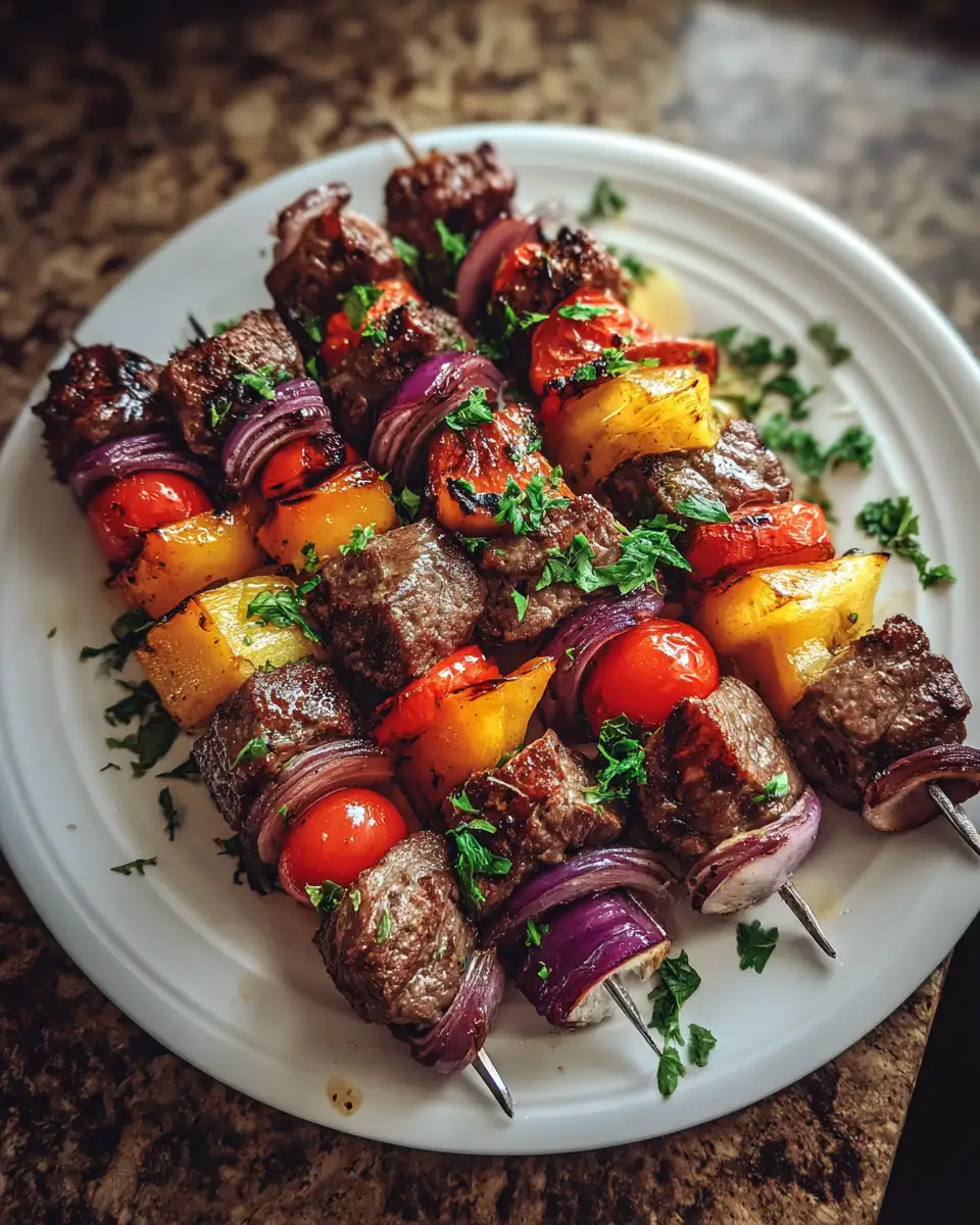 Final dish - Mouthwatering Ground Beef Kabobs That Will Elevate Your Grill Game