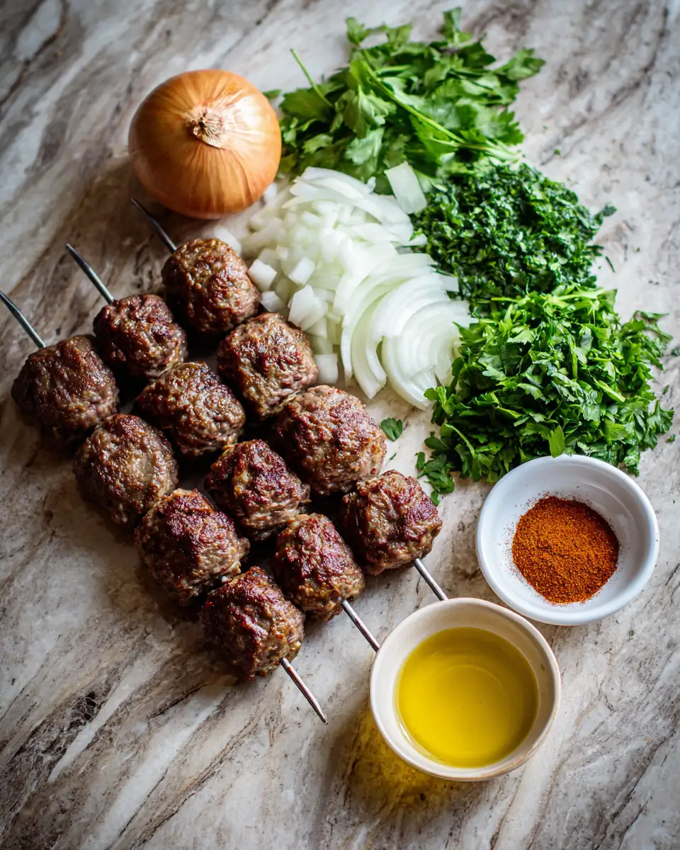 Ingredients for Mouthwatering Ground Beef Kabobs That Will Elevate Your Grill Game