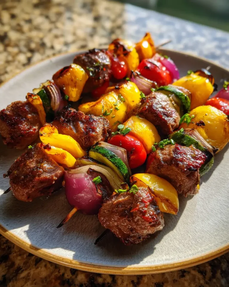 Sizzling Ground Beef Kabobs on the Grill That Will Wow Your Taste Buds - Featured Image