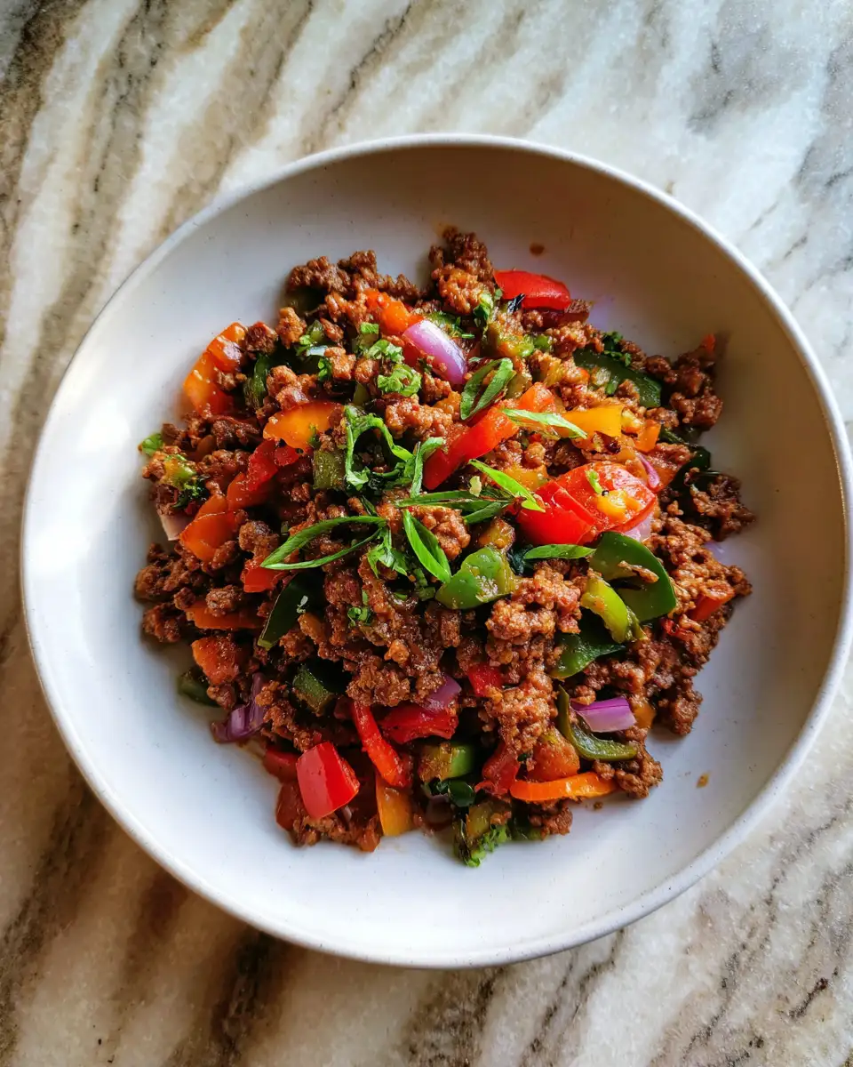 Final dish - 10 Delicious Ground Beef Keto Meals That Will Keep You in Fat-Burning Mode