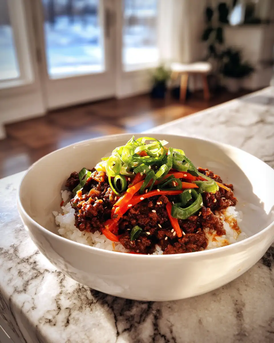 Final dish - Savory and Spicy Ground Beef Korean Style Recipes to Try Tonight