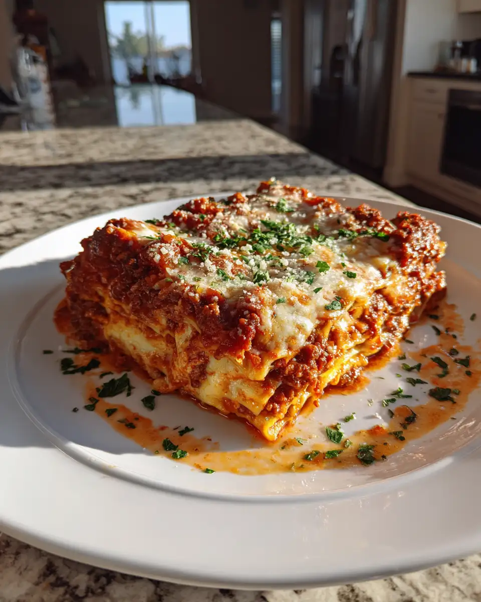 The Ultimate Ground Beef Lasagna Recipe That Will Wow Your Taste Buds 7 Final dish - The Ultimate Ground Beef Lasagna Recipe That Will Wow Your Taste Buds