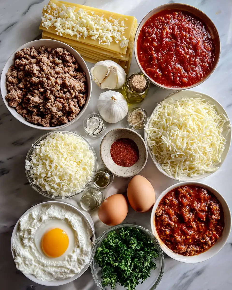 The Ultimate Ground Beef Lasagna Recipe That Will Wow Your Taste Buds 5 Ingredients for The Ultimate Ground Beef Lasagna Recipe That Will Wow Your Taste Buds