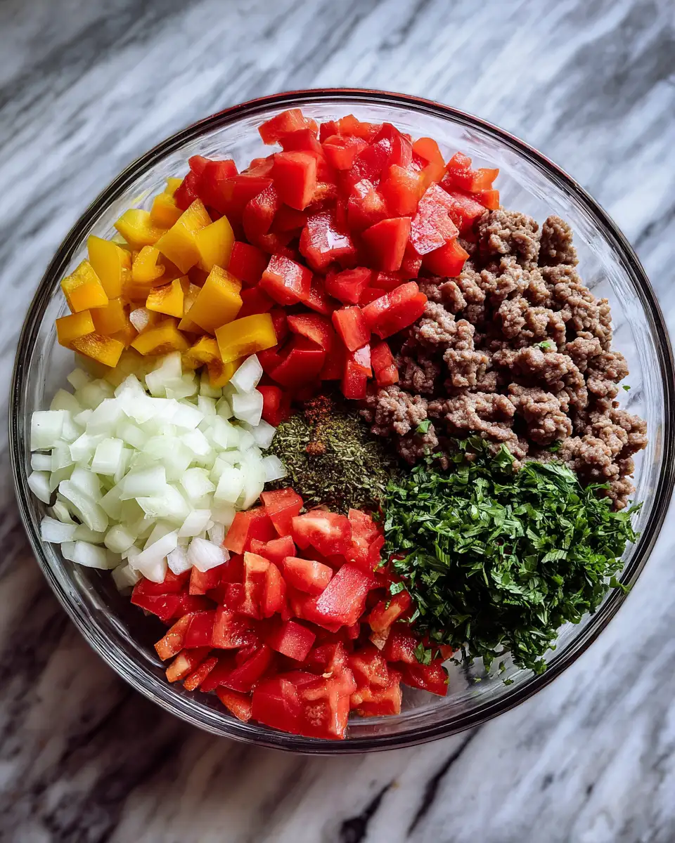 Ingredients for Delicious Ground Beef Low Calorie Recipes to Satisfy Your Cravings
